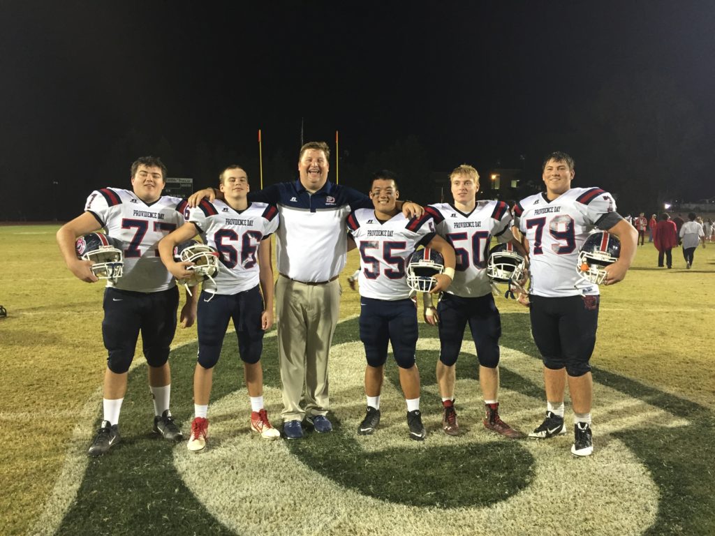 I am inspired by Providence Day's commitment to athletics. The experience I had would not have been possible without such a great group of coaches and supportive administration.